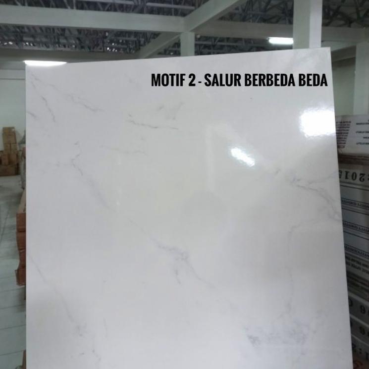 Jual E L Granit Lantai X Putih Motif Marmer Carara Marble Perdus