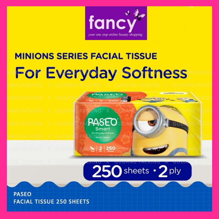 Jual PASEO NICE JOLLY Tissue Facial Soft Pack 360 500 Sheets Tisu