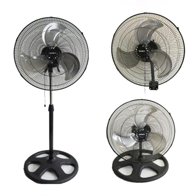 Jual Kipas Angin Tornado Besi 3 In 1 Stand Fan 18 Inch SANEX SN 1836