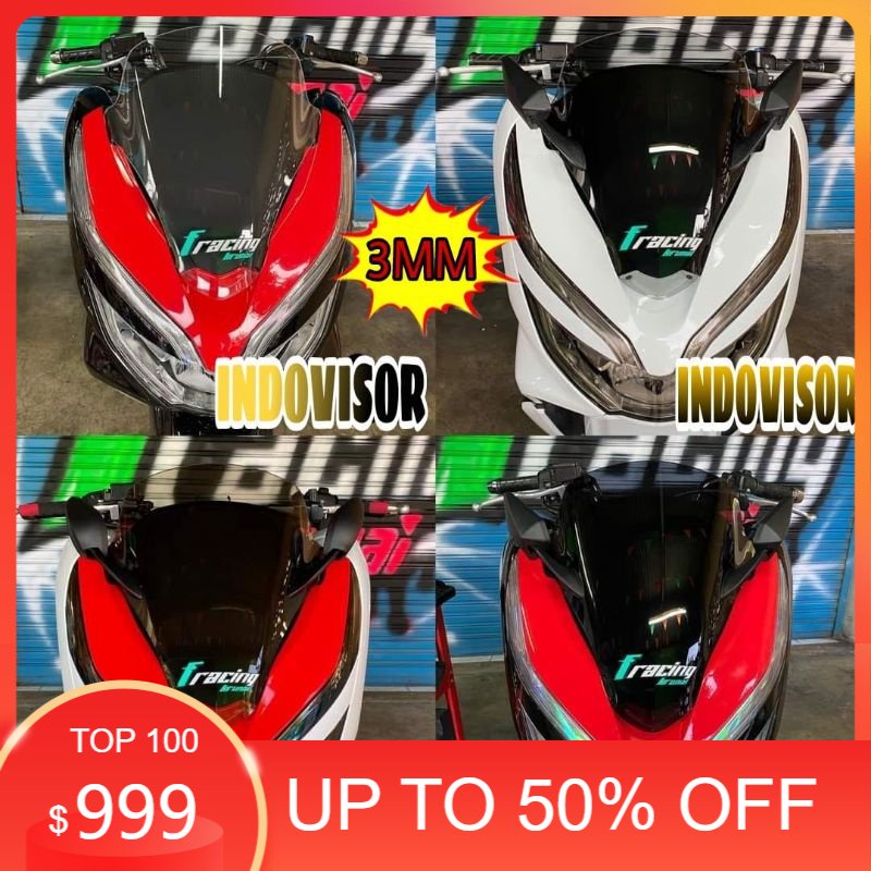 Jual Visor Pcx Plus Spion Nemo Tebal Mm Garansi Pecah Shopee