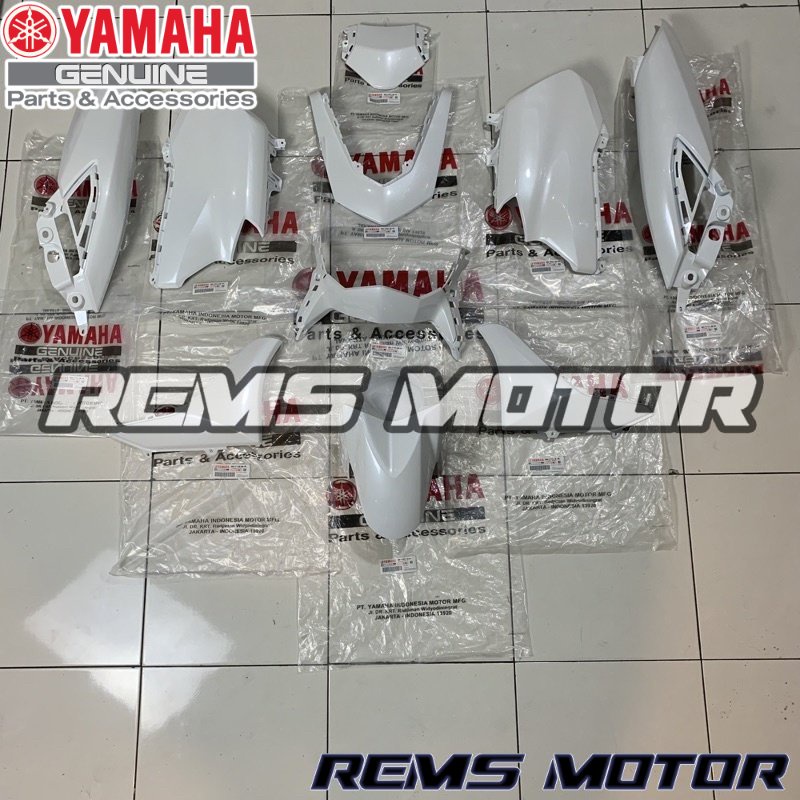 Jual BODY HALUS FULLSET NEW NMAX PUTIH B6H P0 ORIGINAL YAMAHA PAKET