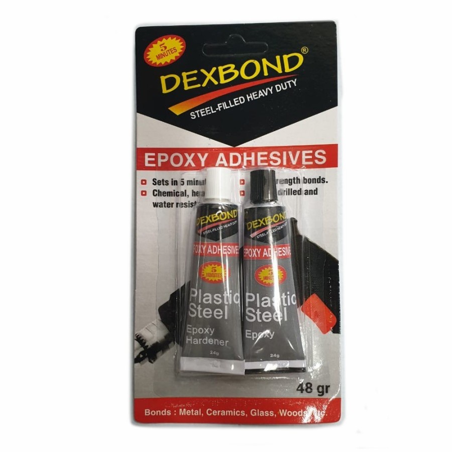 Jual Lem Kawin Besi Campur Dextone Dexbond Gram Lem Hitam Epoxy