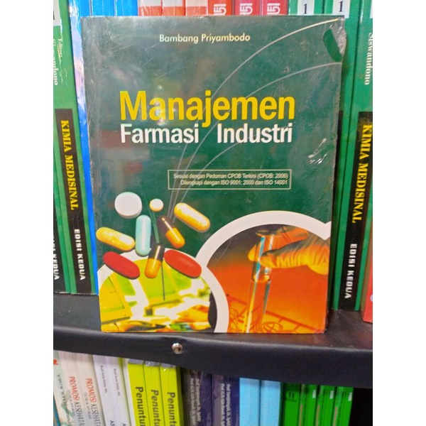 Jual Manajemen Farmasi Industri By Bambang Priyambodo Shopee Indonesia