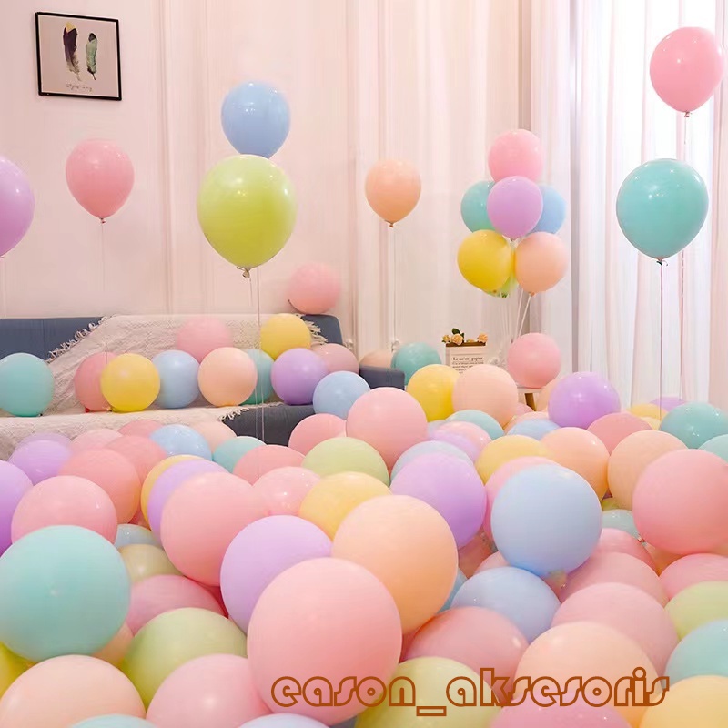 Jual Balon Macaron Inch Pcs Balon Pastel Inch Pcsbalon