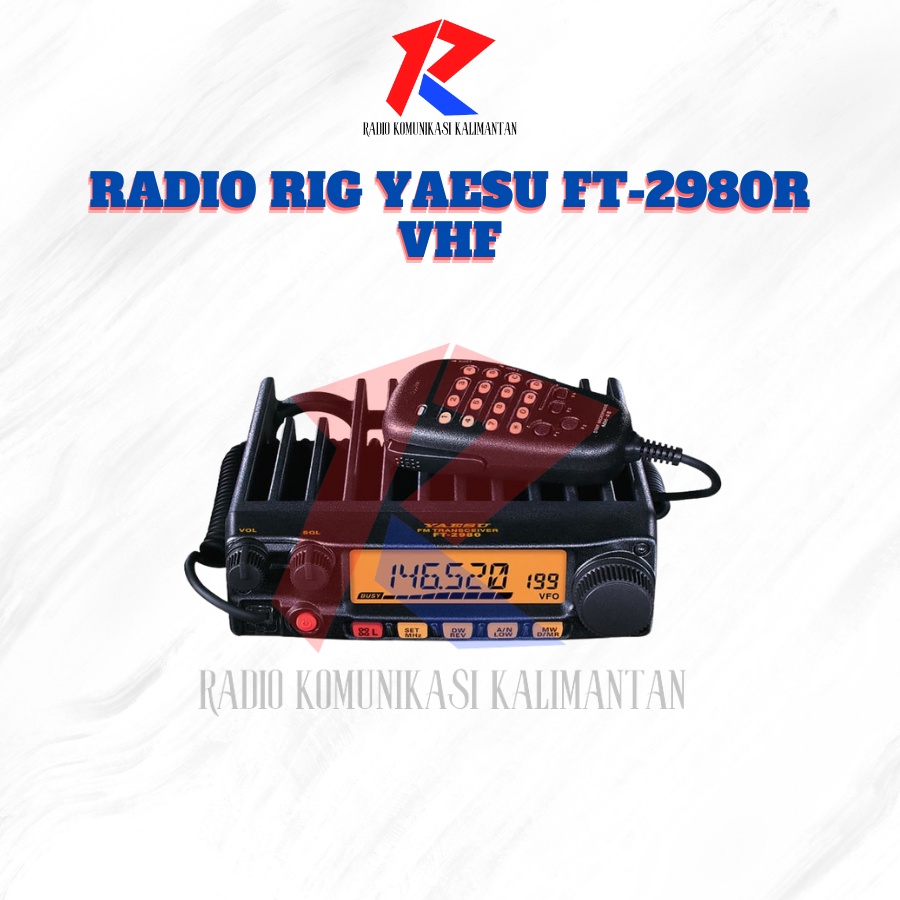 Jual RADIO RIG YAESU FT 2980R VHF ORIGINAL Shopee Indonesia