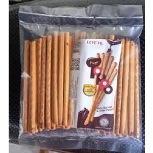 Jual Toppo Lotte Biskuit Stik Coklat Snack Cemilan Makanan Ringan Gr