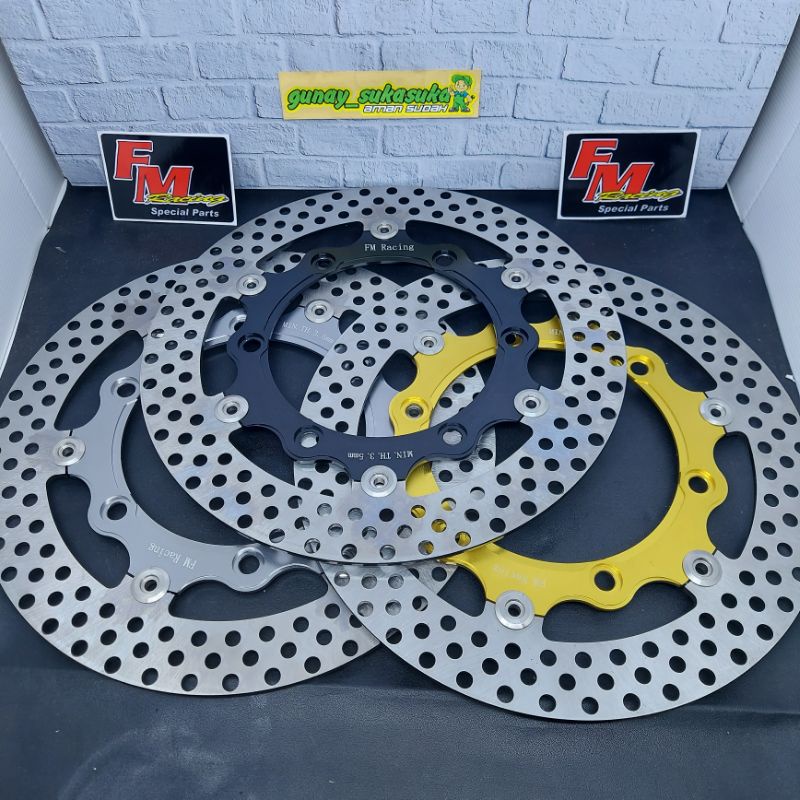 Jual Disk Cakram Depan FM Racing Floating 300mm For Nsr Cbr Old Supra