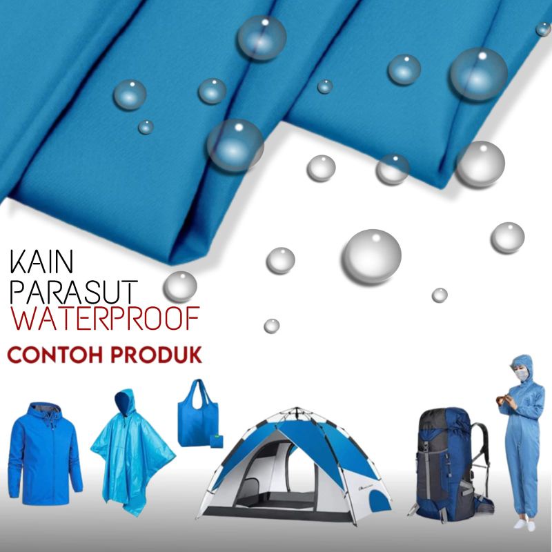 Jual Bahan Kain Parasut Waterproof Kain Parasit Anti Air 190T Shopee