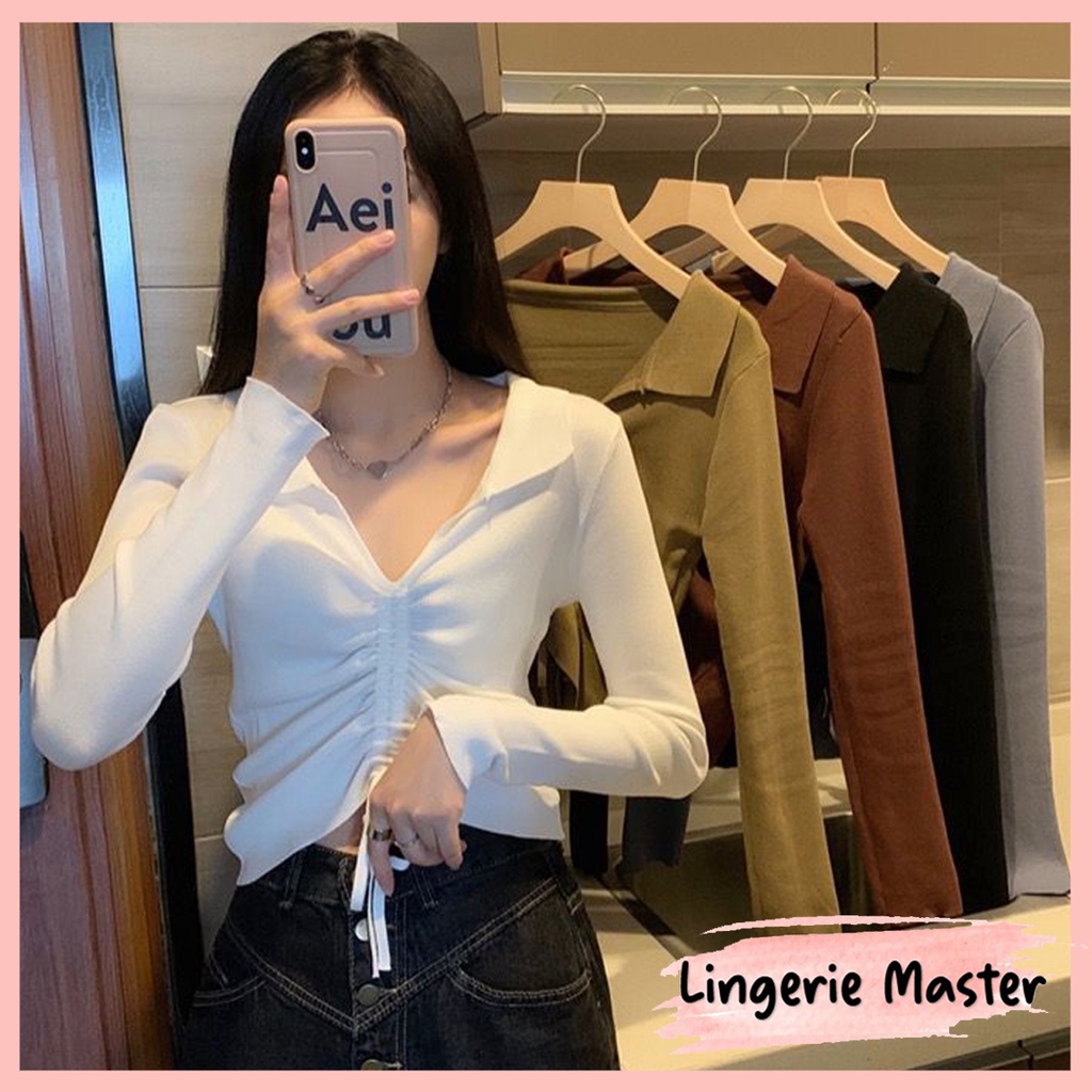 Jual Lingerie Master T Tanktop Blouse Atasan Wanita Lengan