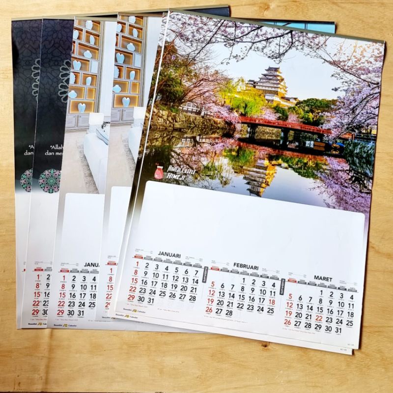 Jual Kalender Dinding Lembar Tahun Atau Kalender Dinding