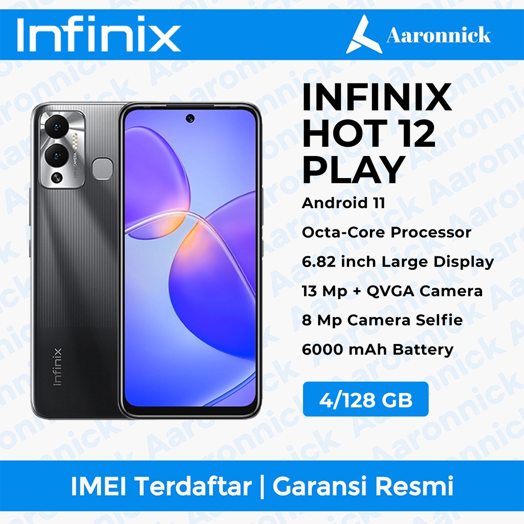 Jual Infinix Hot 12 Play 4 128GB Shopee Indonesia