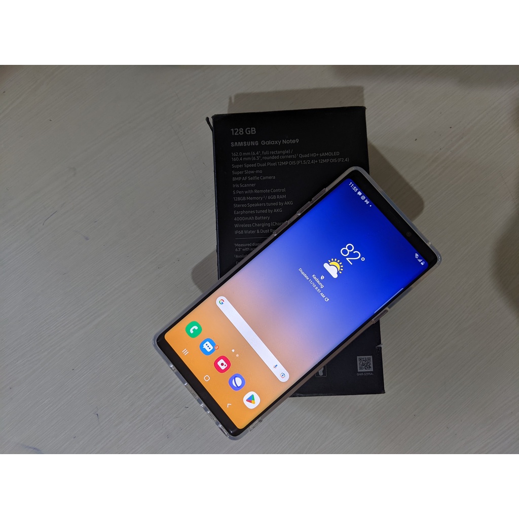 Jual Samsung Galaxy Note 9 FULLSET S Pen RAM 6GB 128GB Memory Second