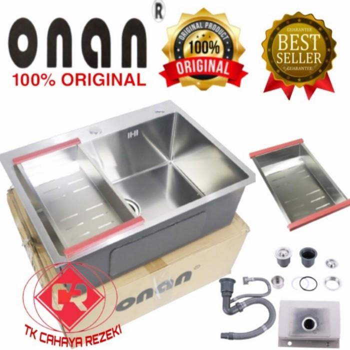 Jual Paket Lengkap Kitchen Sink Stainless SUS 304 Onan 5040 Undermount