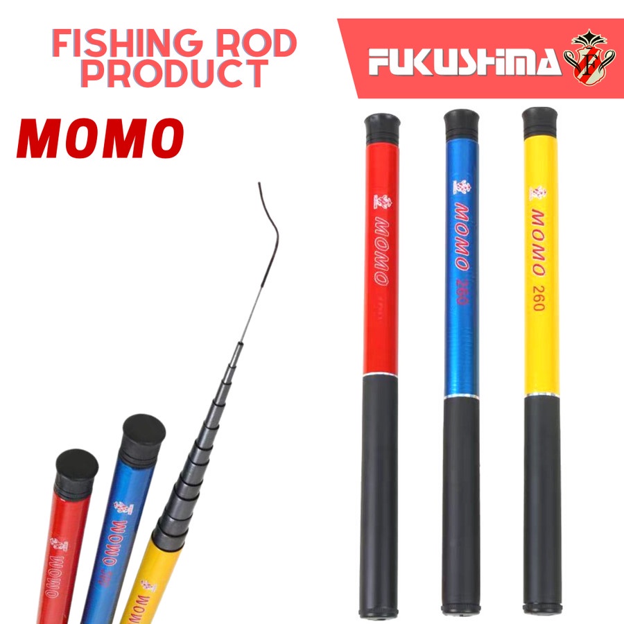 Jual Joran Pancing Tegek Ruas Pendek 30 Cm Fukushima Momo Shopee