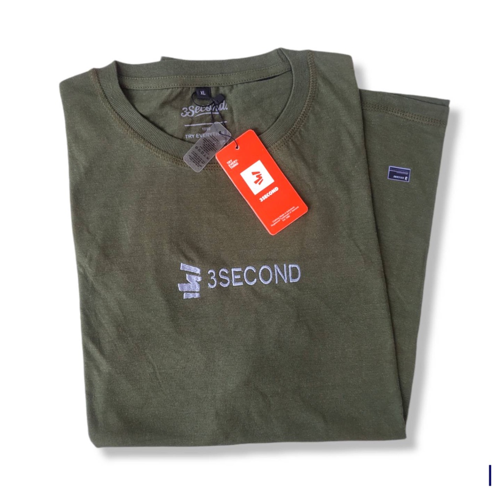 Jual Baju Tshirt Kaos Distro Pria Second Threesecond Scond Thresecond