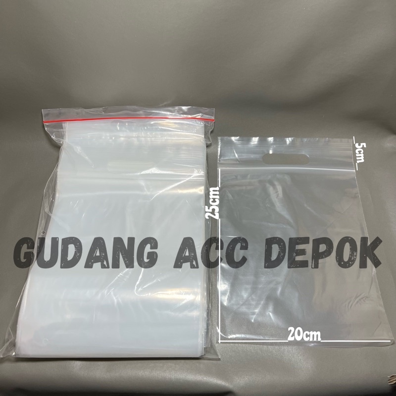 Jual KANTONG PLASTIK KLIP POND BENING 20x25 5 ISI 100 LEMBAR POND