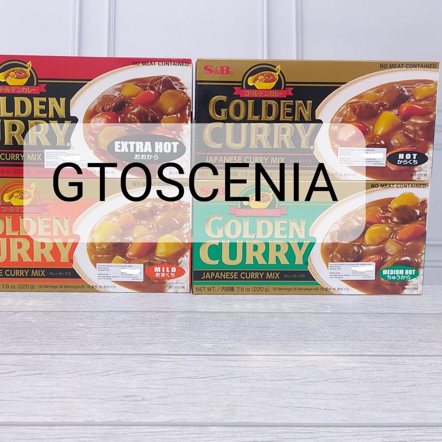 Jual STAR BRANDS S B Golden Curry Japanese Curry Mix EXTRA HOT HOT MEDIUM HOT MILD 220GR