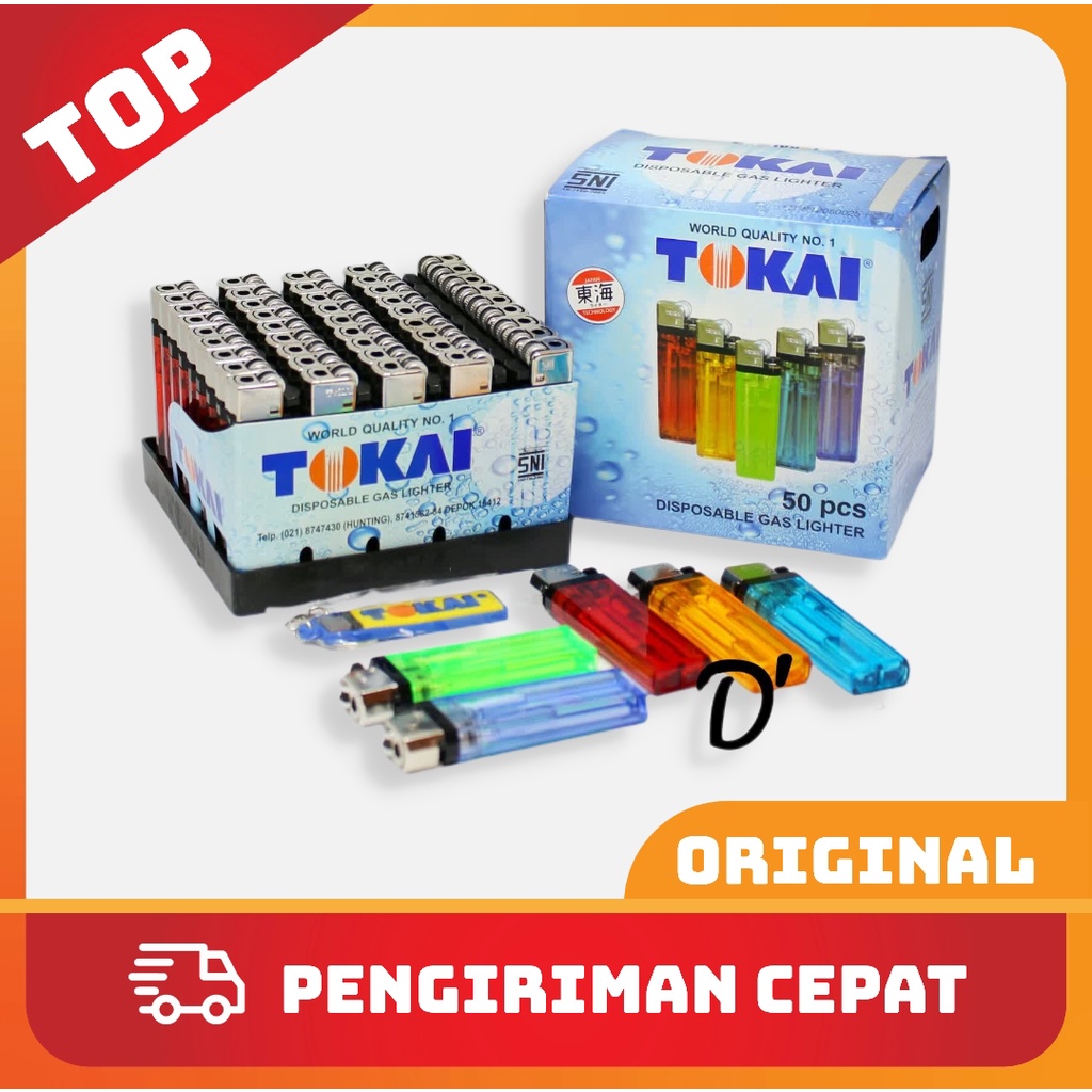 Jual Korek Api Gas Tokai Isi Pcs Shopee Indonesia