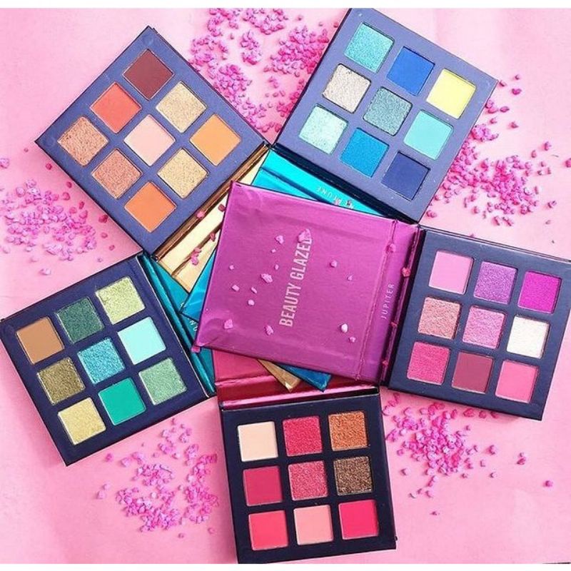 Jual Ready Stock Beauty Glazed Colors Warna Eyeshadow Ready Stock