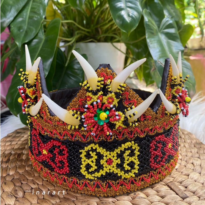 Jual Topi Dayak Perempuan Dewasa Mahkota Tiga Shopee Indonesia