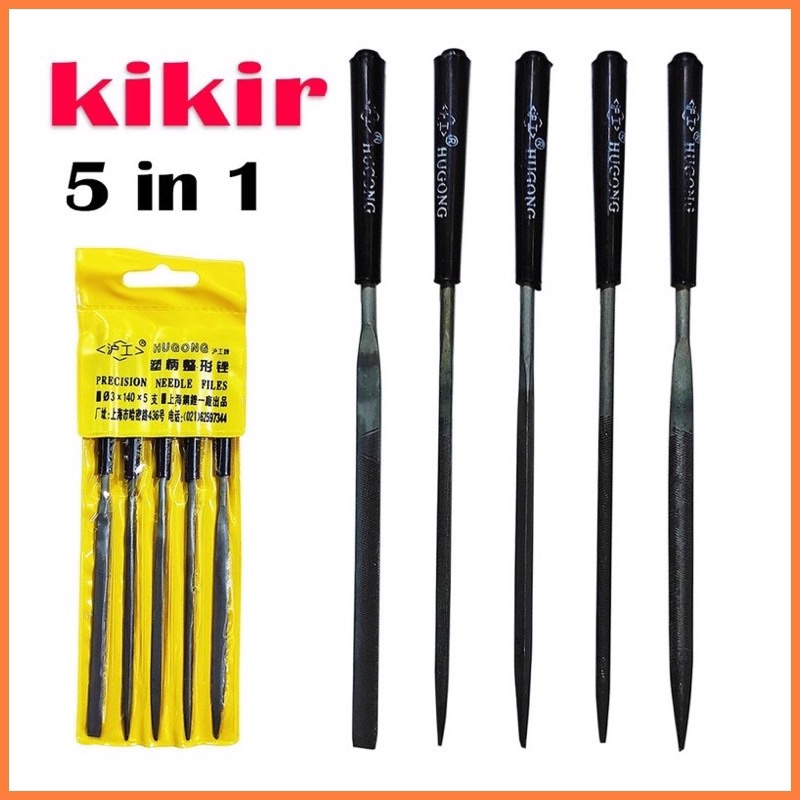 Jual Kikir Besi In Hugong Precision Needle Files Kikir Isi Ori