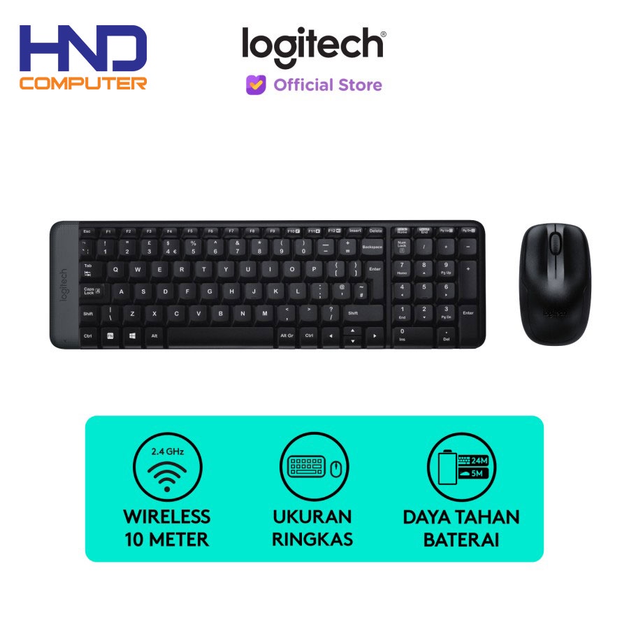 Jual Logitech Mk Keyboard Dan Mouse Wireless Shopee Indonesia