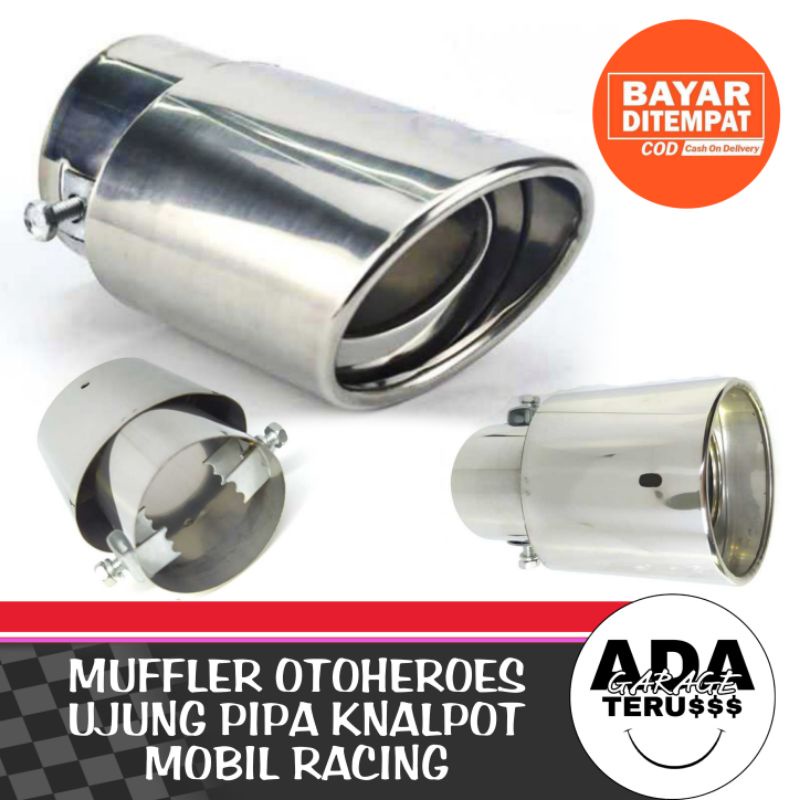 Jual Sambungan Pipa Knalpot Mobil Otoheroes Racing Look Ujung Muffler