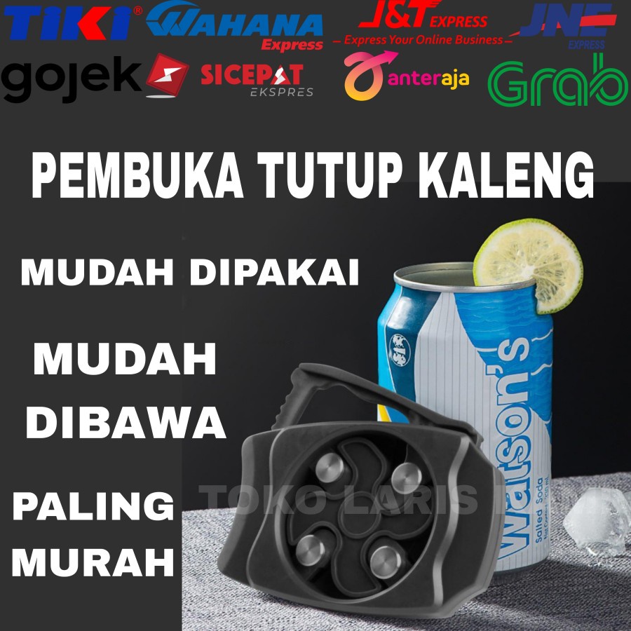 Jual Pembuka Tutup Kaleng Minuman Soda Can Opener Praktis Shopee