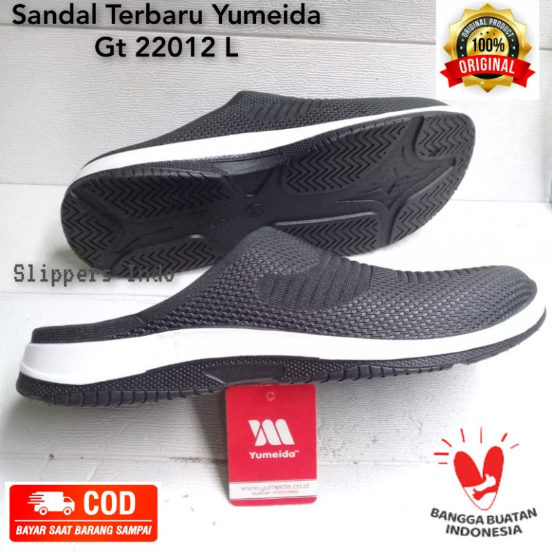 Jual Sandal Selop Pria Yumeida GT 9117L Sandal Selop Santai Karet Pria