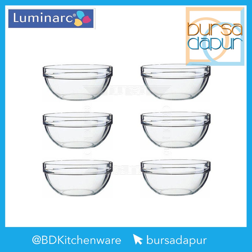 Jual Luminarc Empilable Clear Cm C Mangkok Bumbu Cm Set