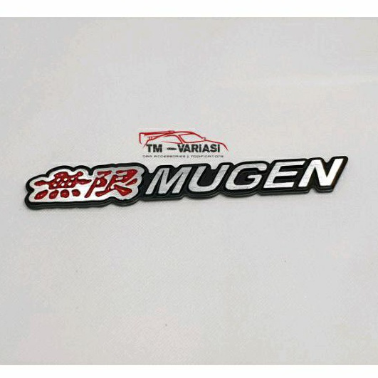 Jual Emblem Logo Besi Tulisan MUGEN Shopee Indonesia