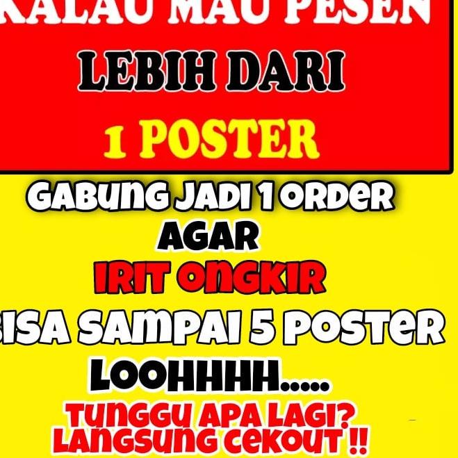 Jual Lukisan Poster Modern Cetak Big Jumbo Foto Pemandangan Alam Air