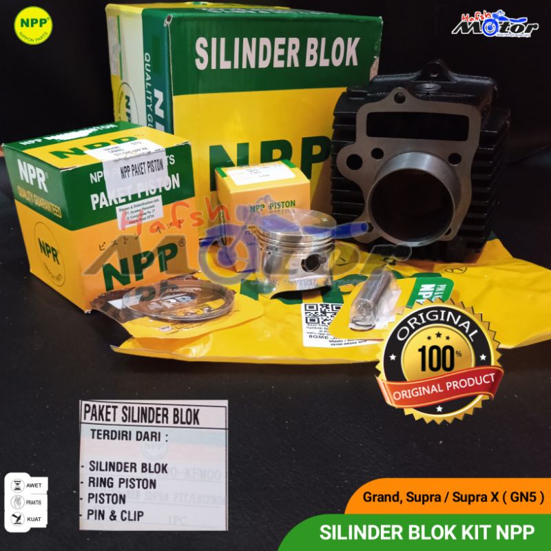 Jual Blok Boring Silinder Cylinder Seher Piston Set Kit Honda Grand