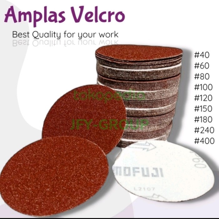 Jual Amplas Bulat Velcro Inch Shopee Indonesia