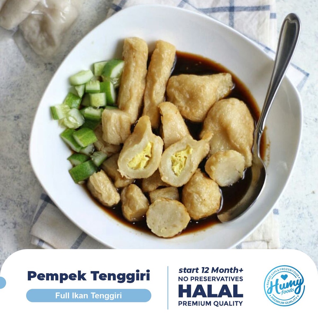 Jual PEMPEK MINI FULL IKAN TENGGIRI ASLI PALEMBANG 10pc Tanpa