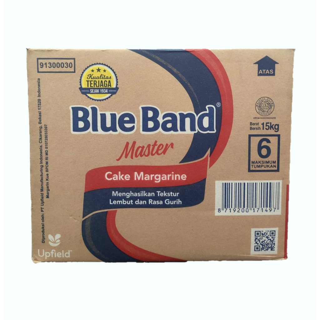 Jual Blue Band Master Cake Margarine MCM Dus 15 Kg BlueBand Margarin