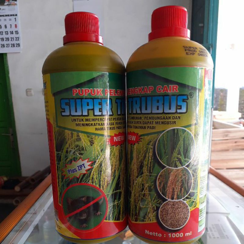 Jual Pupuk Pelengkap Cair Super Trubus Shopee Indonesia