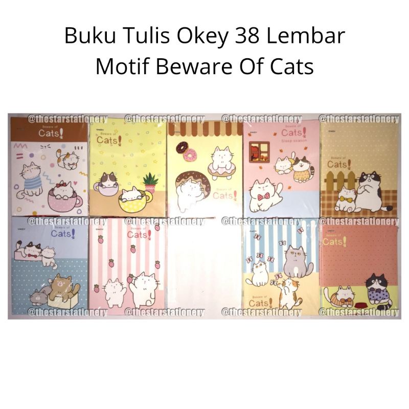 Jual Buku Tulis Okey Lembar Pack Isi Pcs Shopee Indonesia