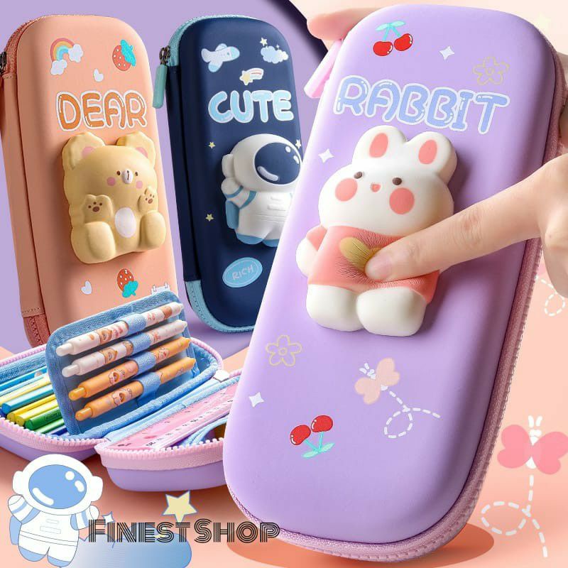 Jual Kotak Pensil 3D SQUISHY Tempat Alat Tulis Bolpen Pencil Case