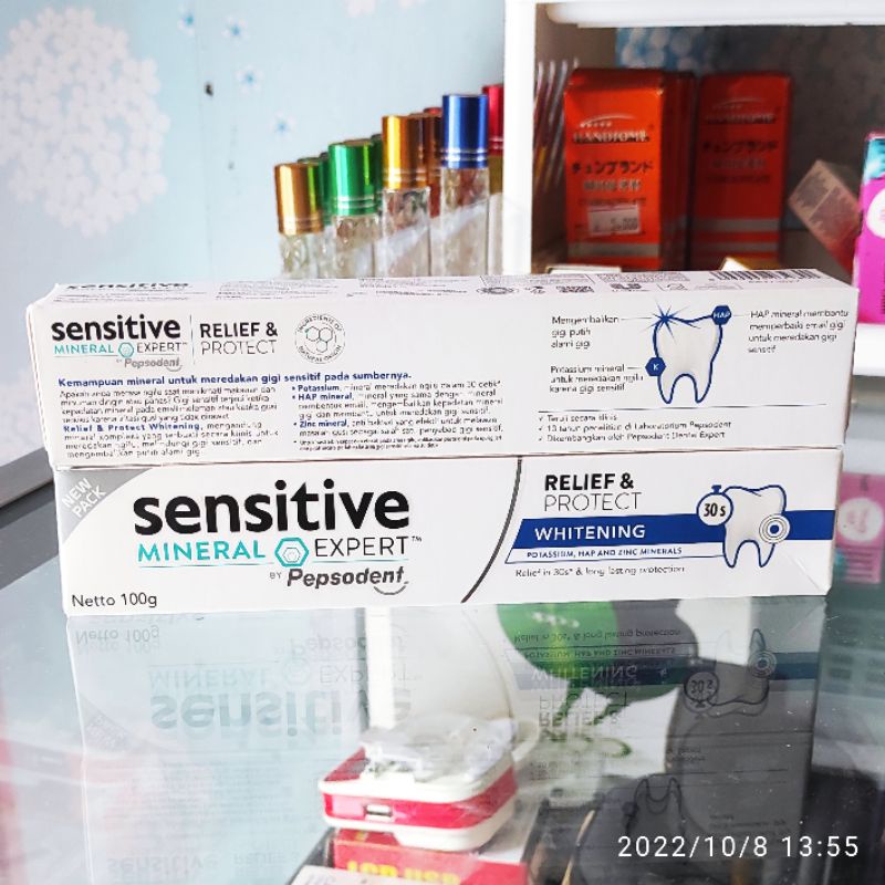 Jual Pepsodent Sensitive Mineral Expert Gr Whitening Relief