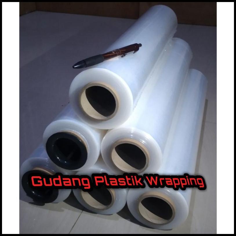 Jual Plastik Wrapping Stretch Film 50 Cm X 300 Meter Shopee Indonesia