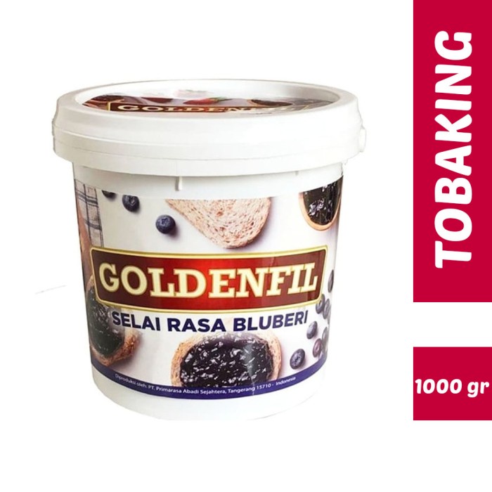 Jual Goldenfil Blueberry Jam 1 Kg Selai Bluberi Shopee Indonesia