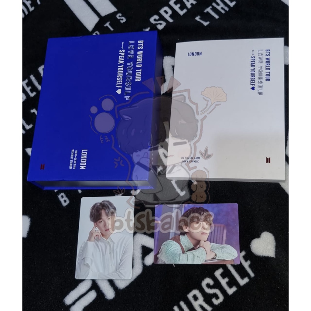 Jual Dvd Speak Yourself London Bts Outbox Photobook Bundle Mini Pc