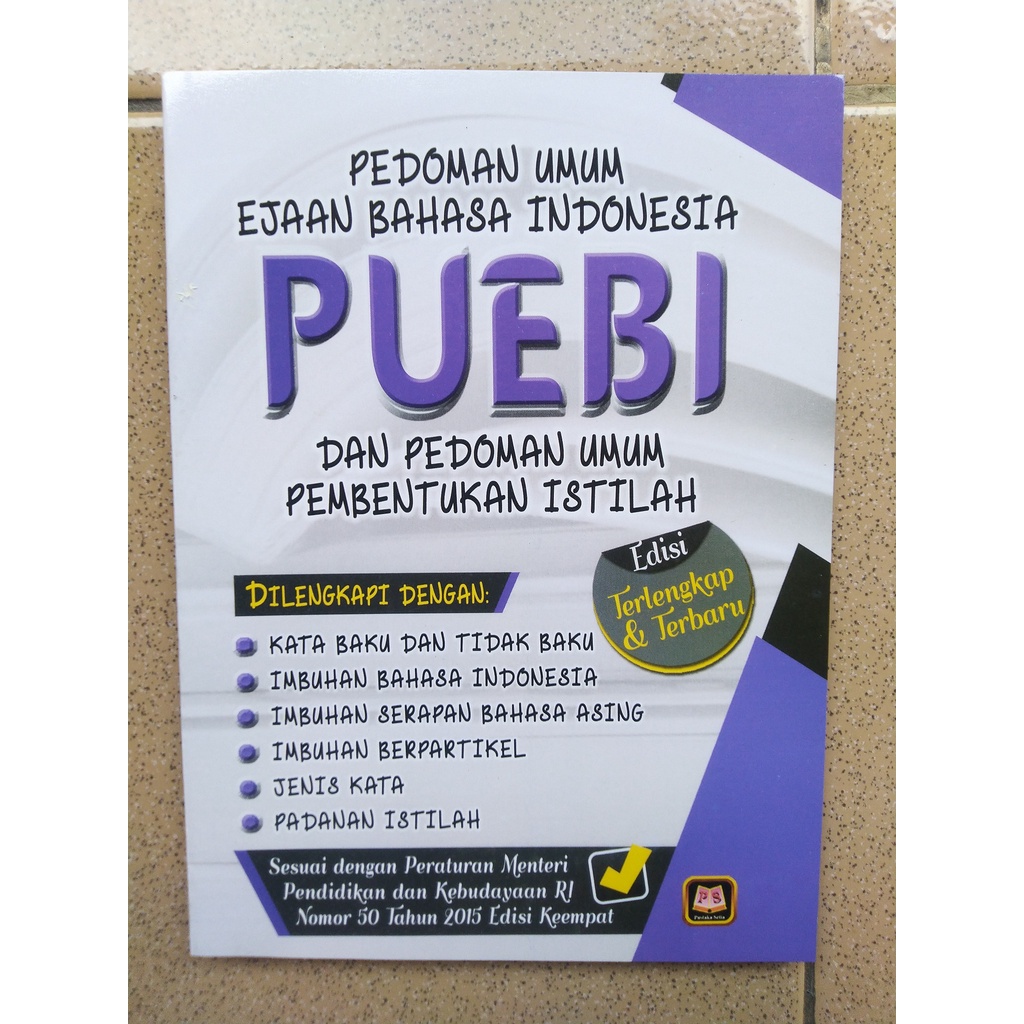 Jual Puebi Pedoman Umum Ejaan Bahasa Indonesia Pedoman Umum