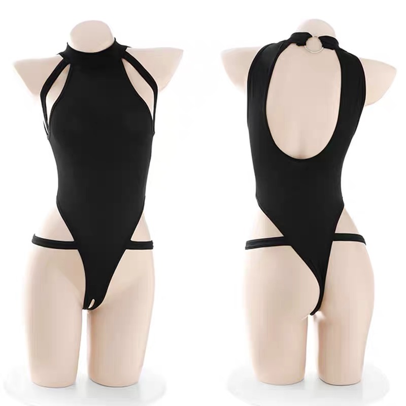 Jual COD Lingerie Seksi Bodysuit Lingerie Open Crotch Sexy Cosplay