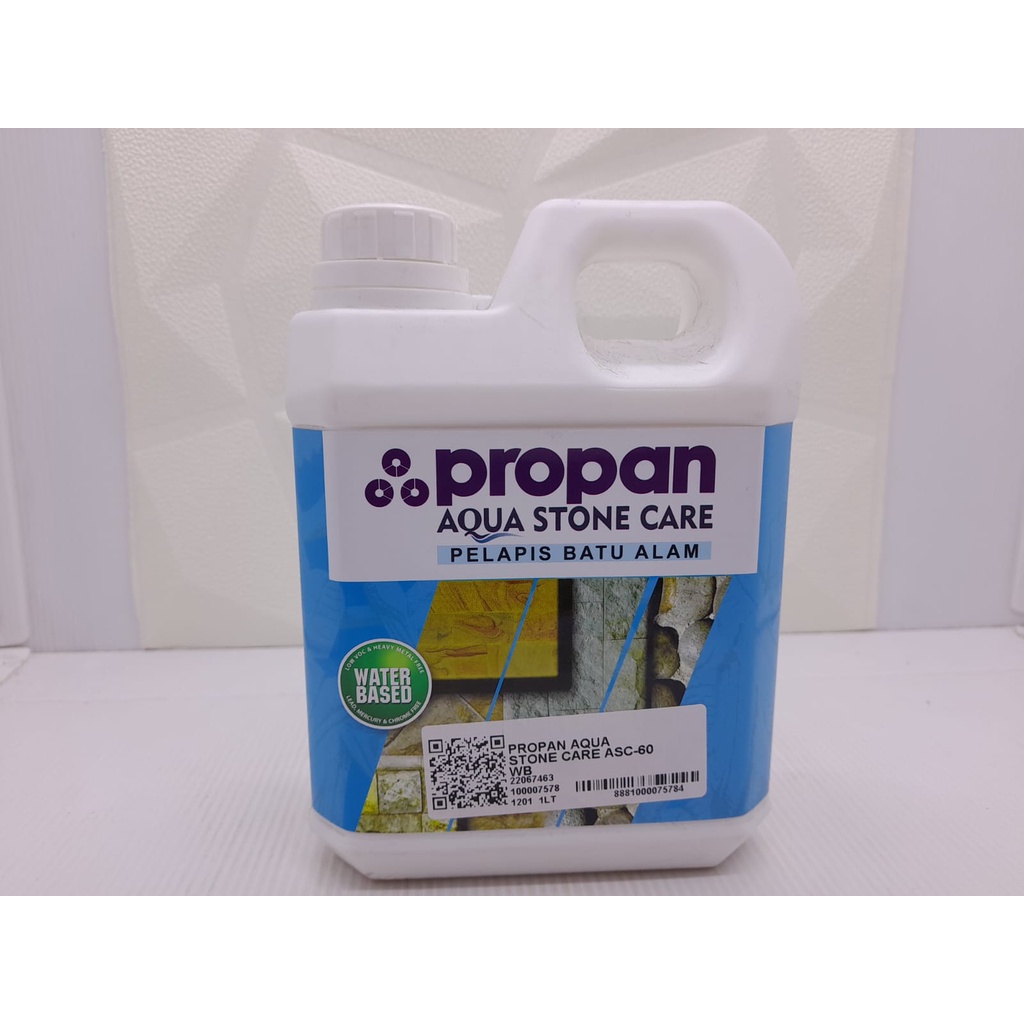 Jual Cat BAtu Alam Propan Aqua Stone Care ASC 60 1LTR Shopee Indonesia