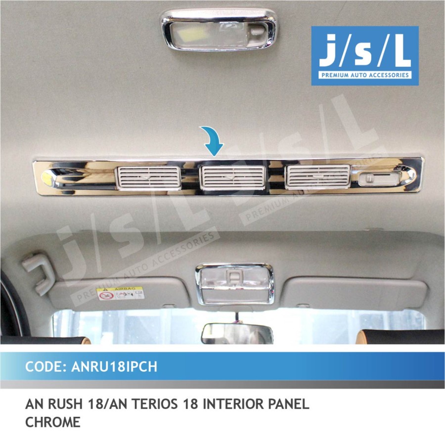 Jual All New Rush Terios Aksesoris JSL Cover Panel Interior AC Middle