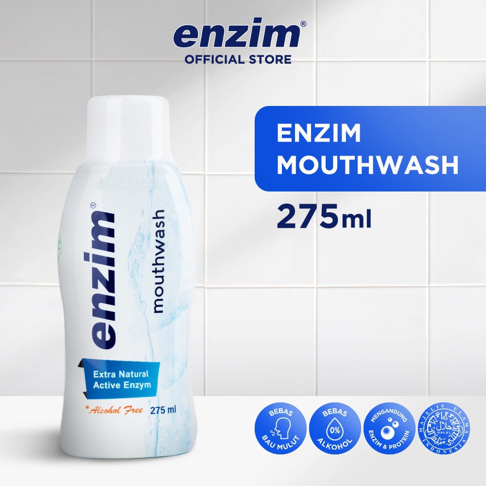 Jual Enzim Mouthwash Ml Extra Natural Active Enzym Obat Kumur Kumur