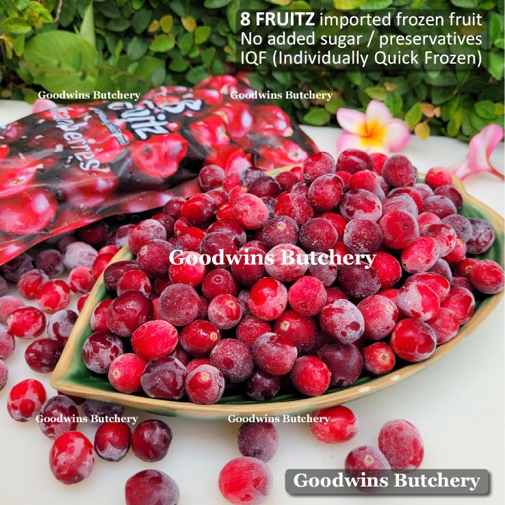 Jual Fruitz Cranberry Imported Frozen Fruits Iqf Buah Beku Cranberries