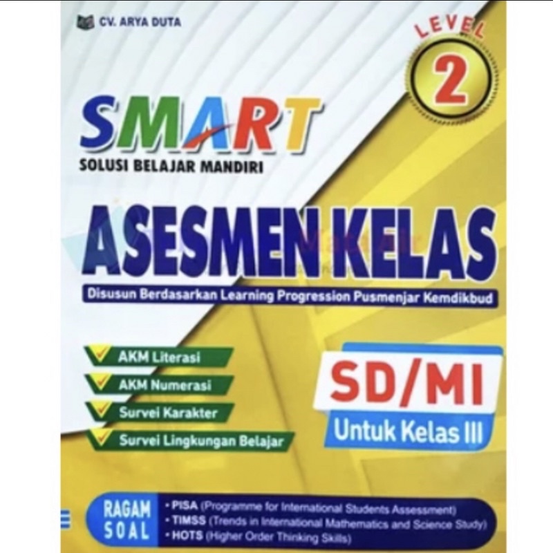 Jual Fyan Book Store Buku Siswa SMART Asesmen Kelas Dan Asesmen